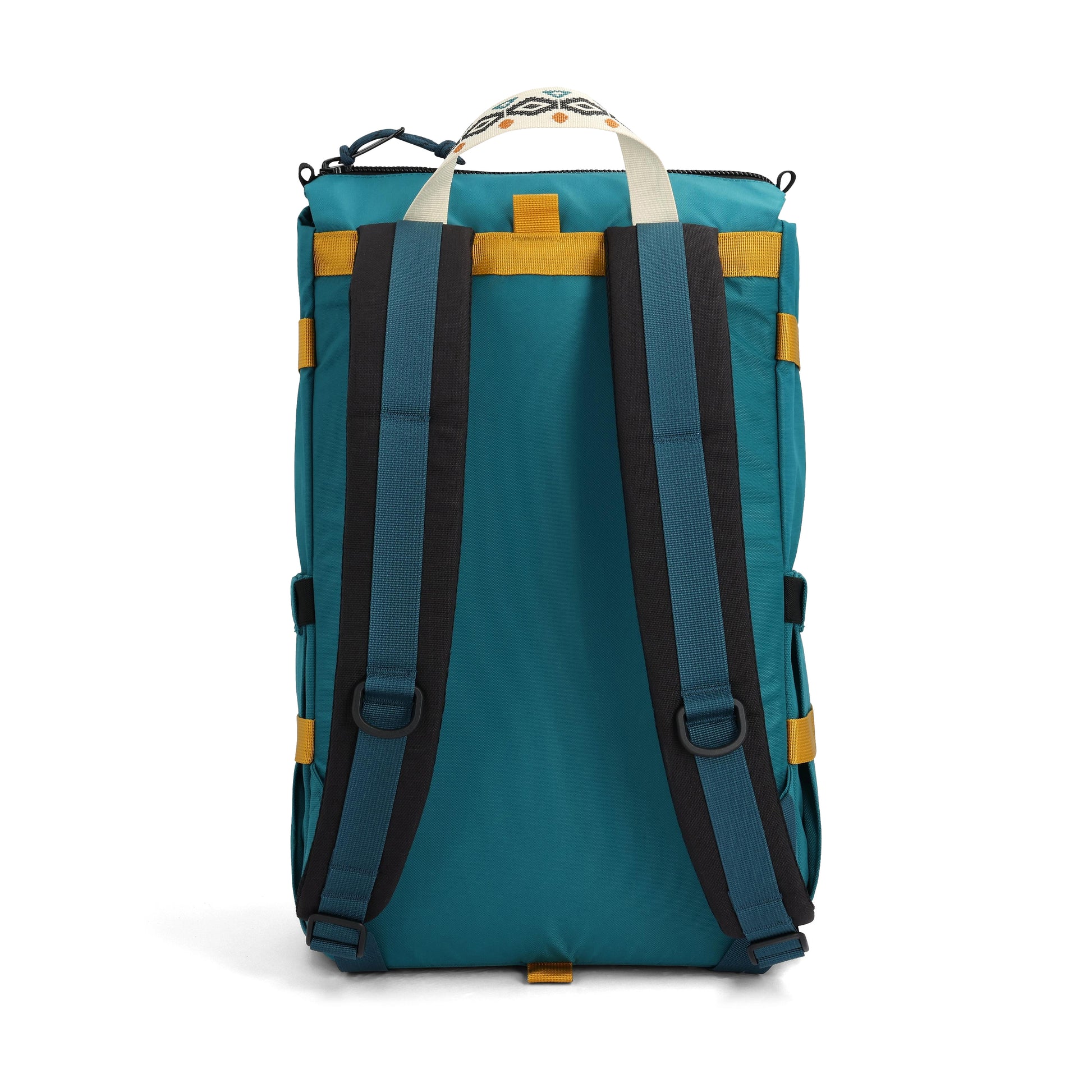 Back View of Topo Designs Rover Pack Classic in "Spruce"